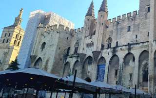 Palais des papes Avignon lors du Frames.Pro Web création Festival